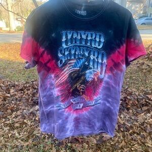 Vintage Lynyrd Skynyrd T shirt tie dye